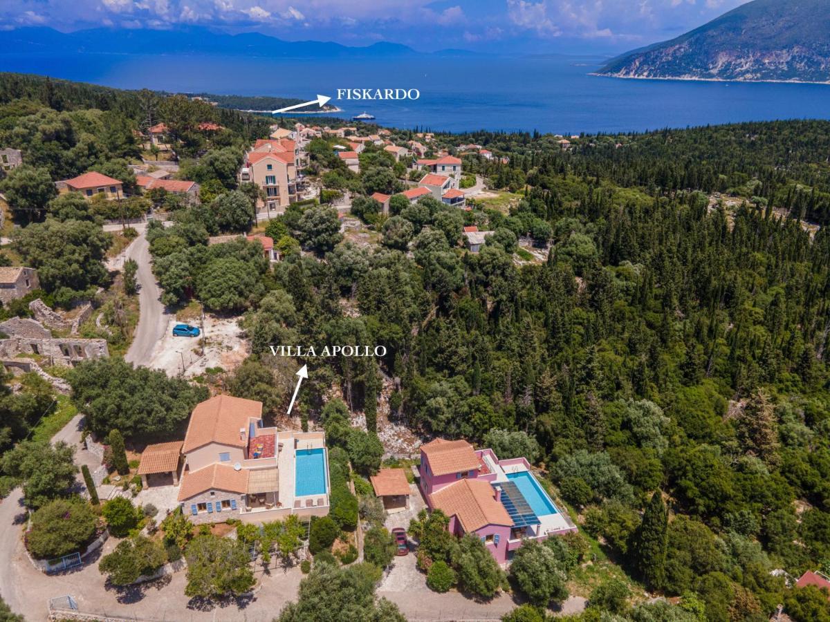 Villa Apollo Up To 8Px, Private Pool Fiskardo Ngoại thất bức ảnh