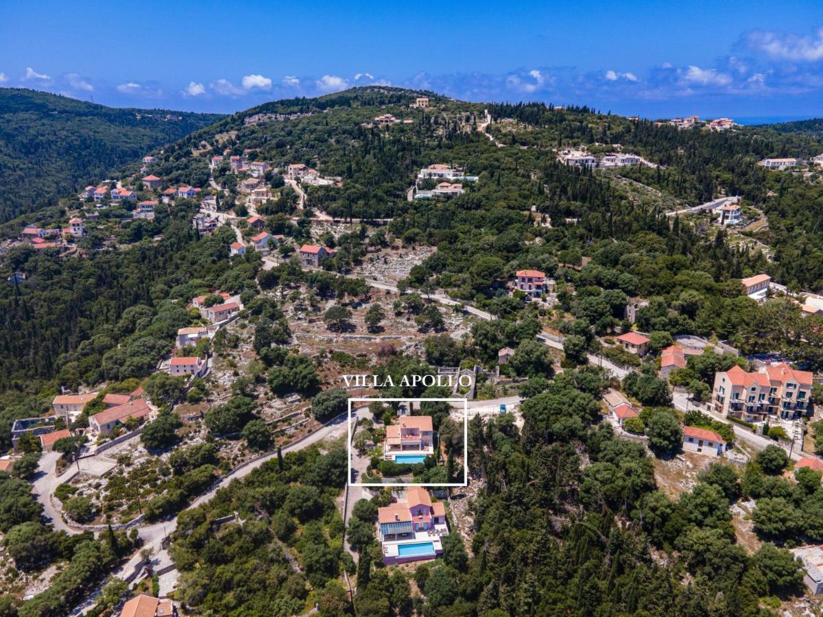 Villa Apollo Up To 8Px, Private Pool Fiskardo Ngoại thất bức ảnh