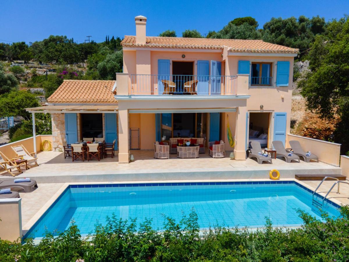Villa Apollo Up To 8Px, Private Pool Fiskardo Ngoại thất bức ảnh