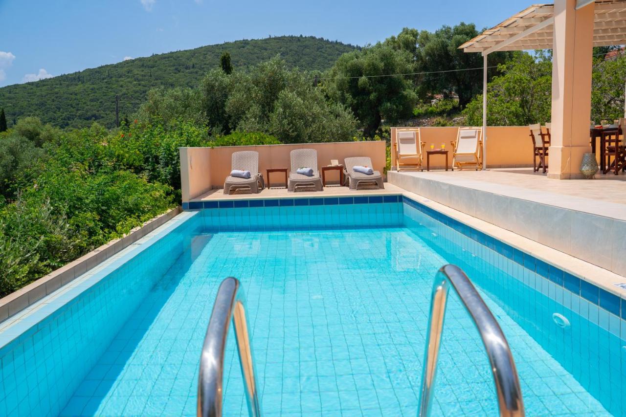 Villa Apollo Up To 8Px, Private Pool Fiskardo Ngoại thất bức ảnh