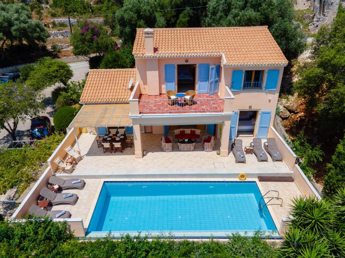 Villa Apollo Up To 8Px, Private Pool Fiskardo Ngoại thất bức ảnh