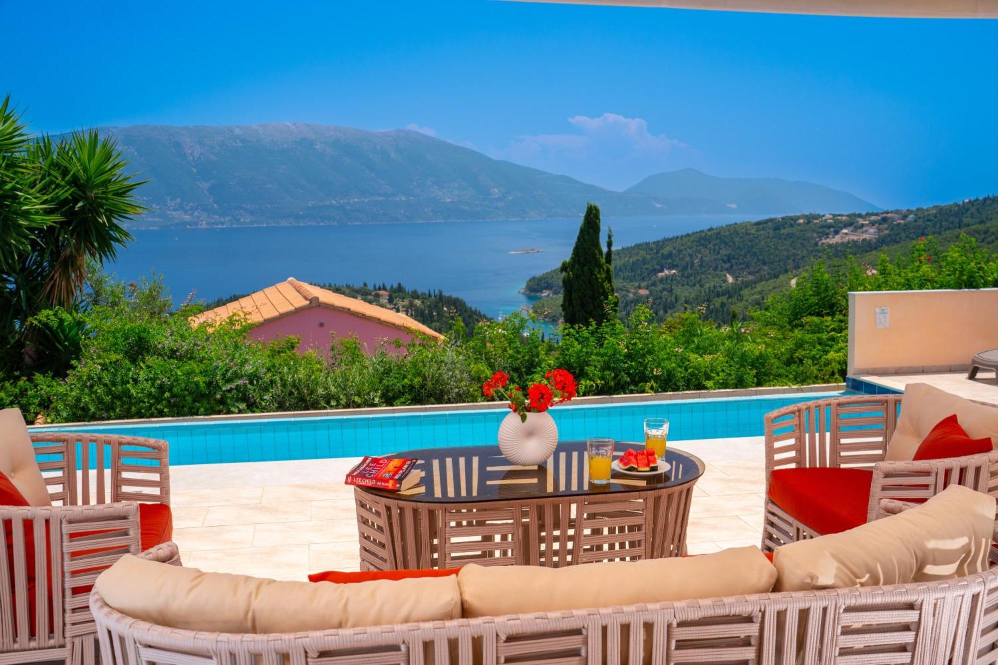 Villa Apollo Up To 8Px, Private Pool Fiskardo Ngoại thất bức ảnh