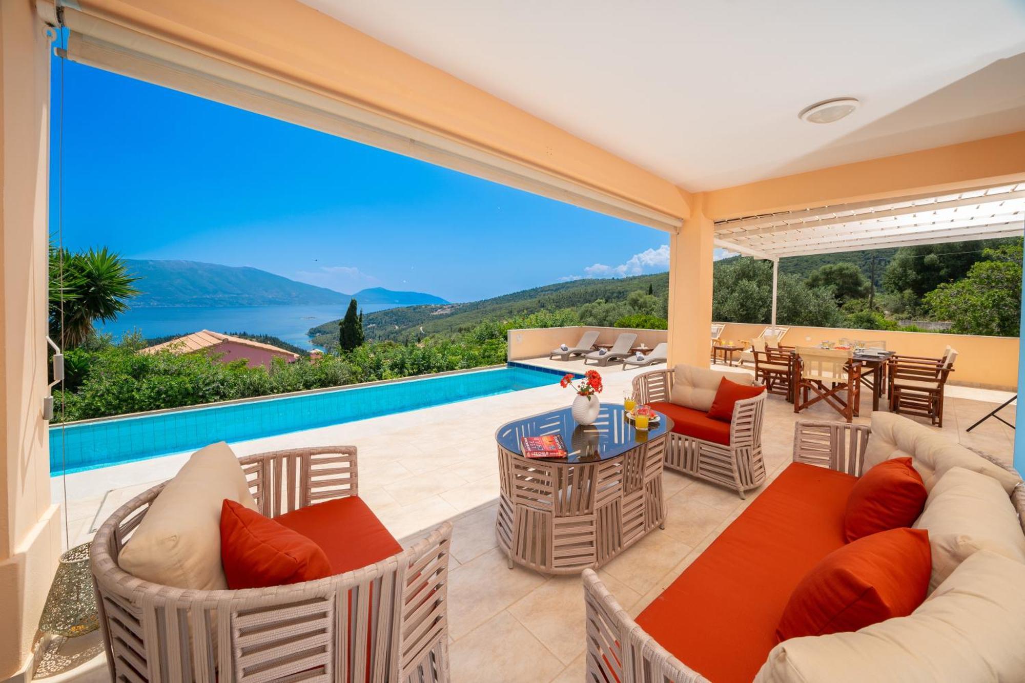 Villa Apollo Up To 8Px, Private Pool Fiskardo Ngoại thất bức ảnh
