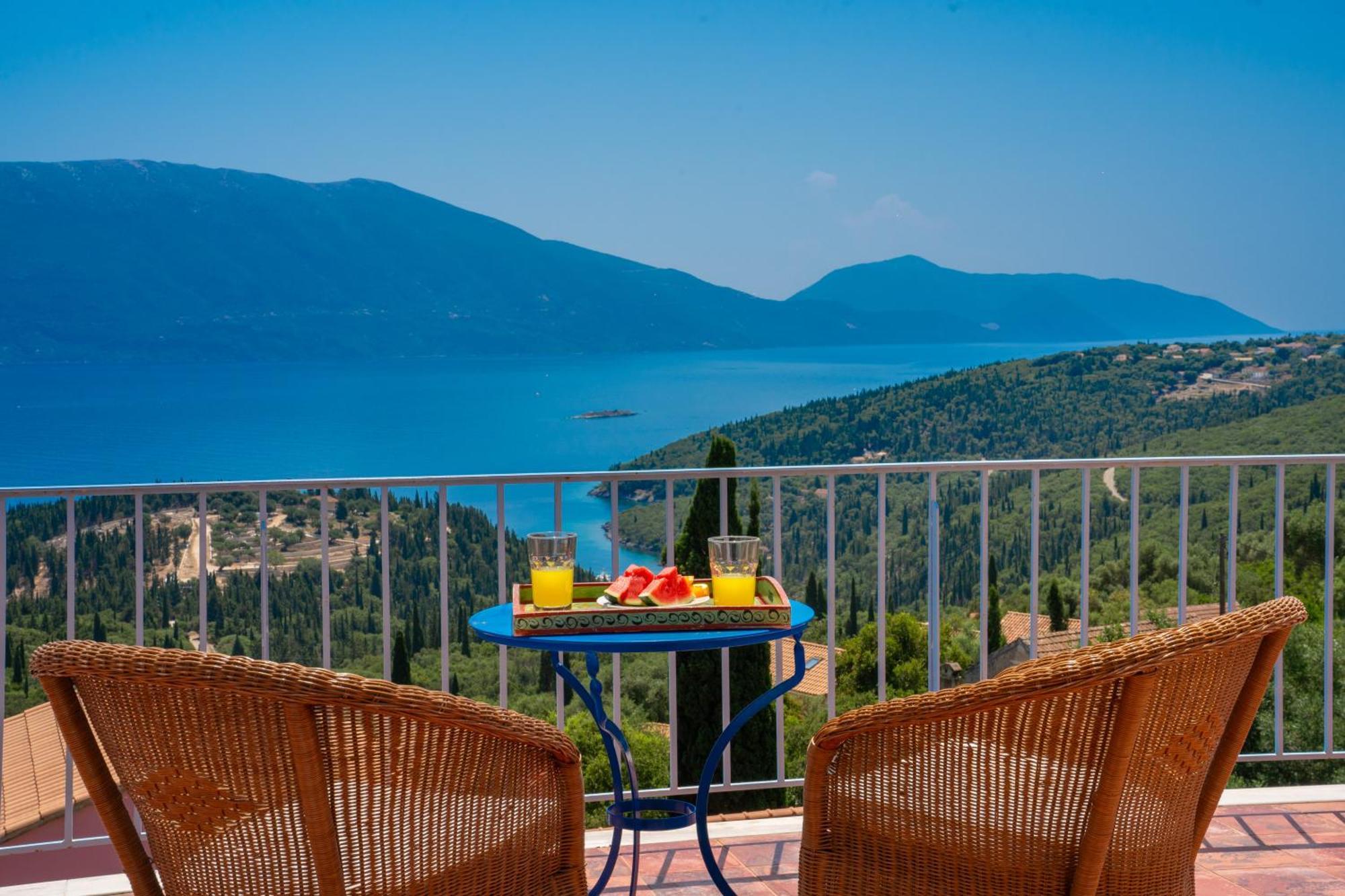 Villa Apollo Up To 8Px, Private Pool Fiskardo Ngoại thất bức ảnh
