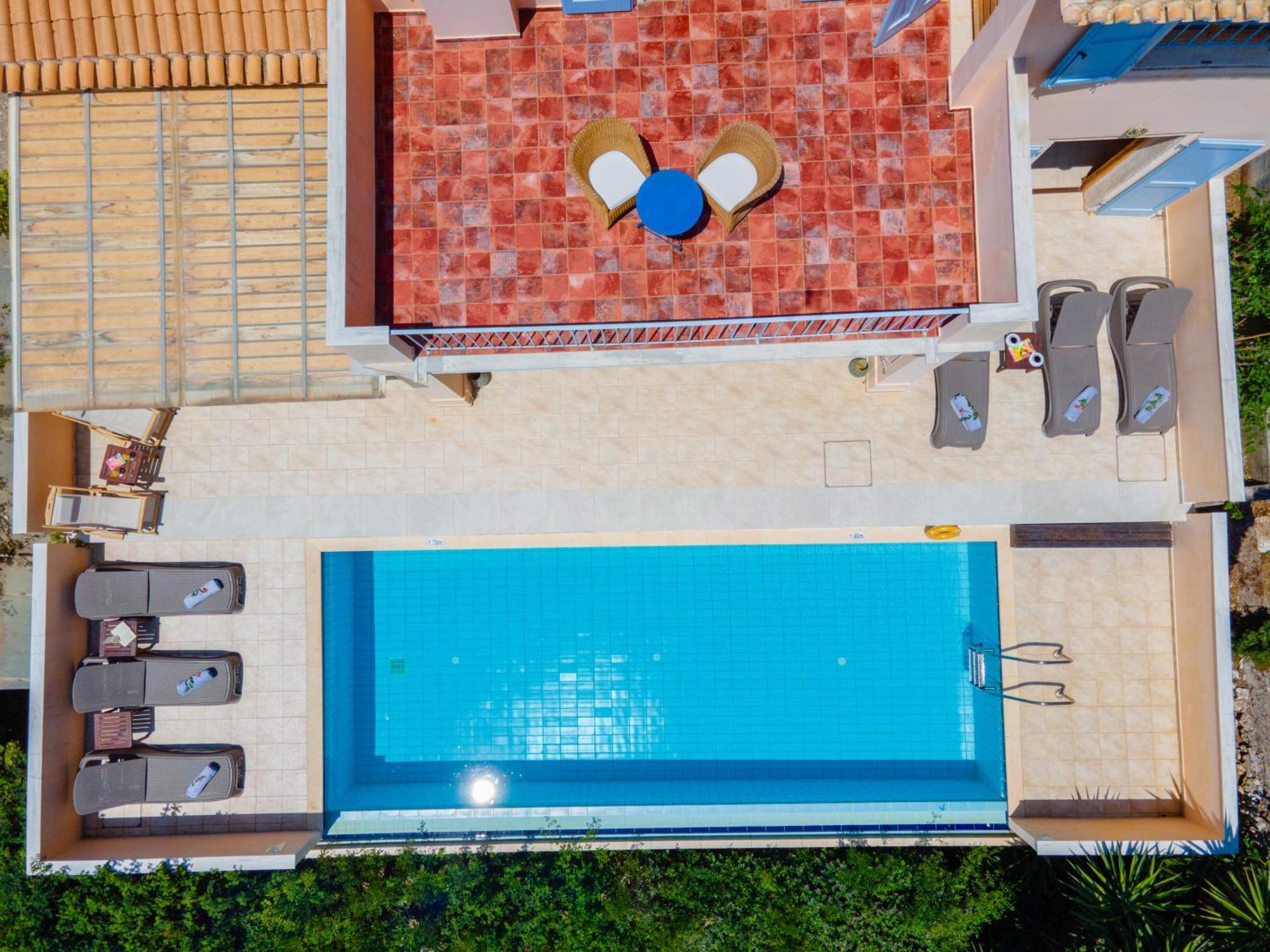 Villa Apollo Up To 8Px, Private Pool Fiskardo Ngoại thất bức ảnh