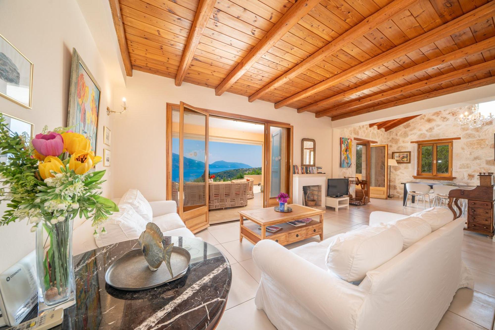 Villa Apollo Up To 8Px, Private Pool Fiskardo Ngoại thất bức ảnh
