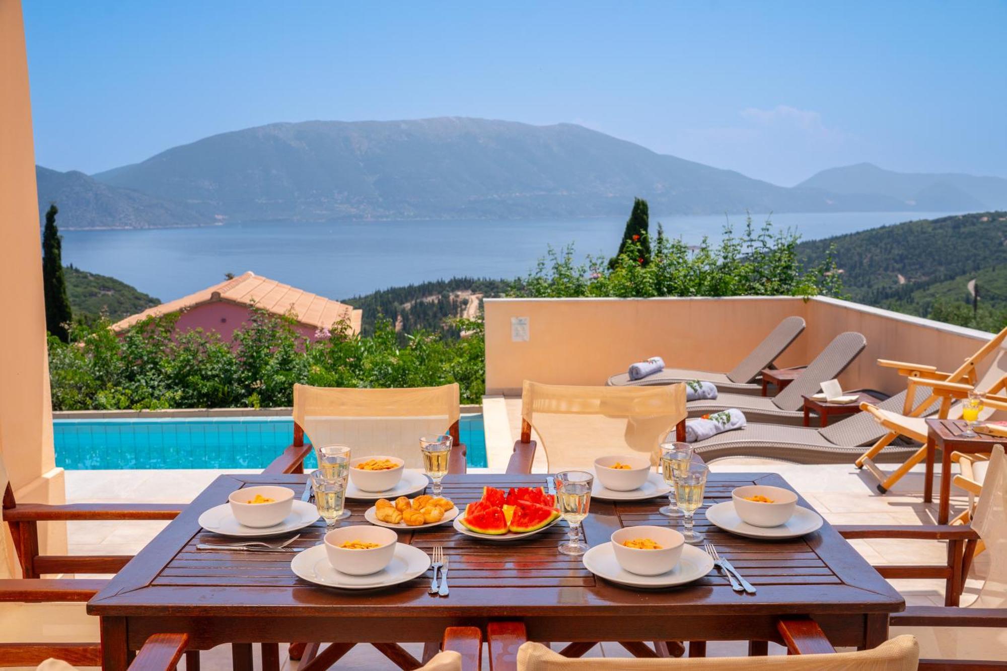 Villa Apollo Up To 8Px, Private Pool Fiskardo Ngoại thất bức ảnh